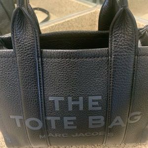 Marc jacobs leather mini tote bag